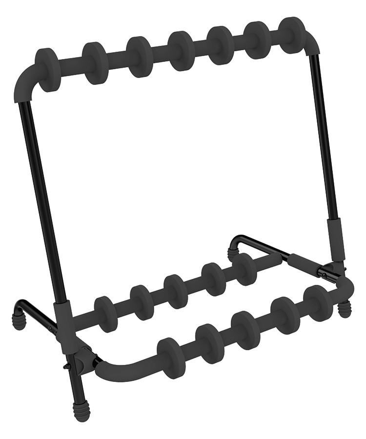 Quik Lok G350BB Universal Multi-Guitar Stand with Adjustable Slots